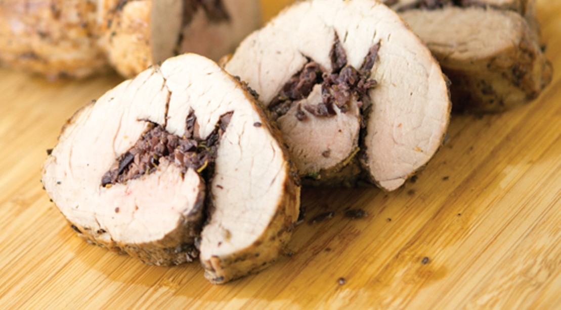 Olivestuffed Pork Tenderloin Muscle & Fitness